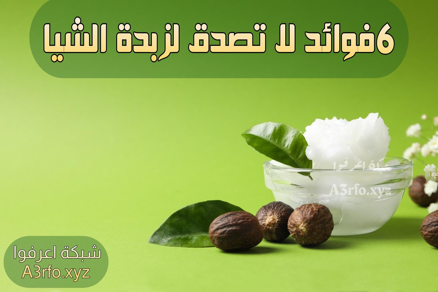 6 فوائد لا تصدق لزبدة الشيا